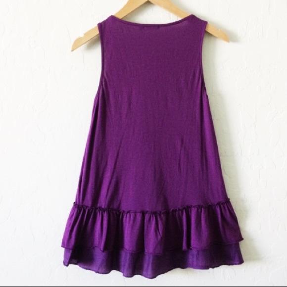 Ella Moss Ruffle Neck Top - Picture 3 of 4